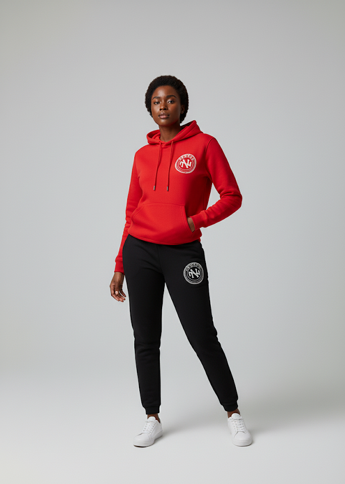 NEWNEL Black & Beige Matching Sets